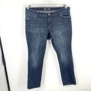 Kut From‎ The Kloth Women Size 18W Jeans Dark Wash Pants Slim Straight Stretch